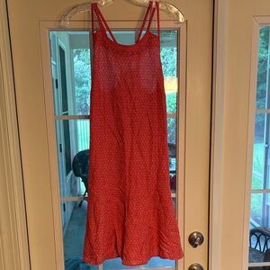 Toad&Co Windsong Strappy Red  Dress